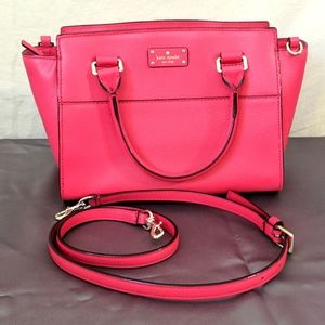 NWT small Kate Spade red carpet Luna crossbody handbag.